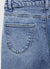 Flared jeans with decorative details