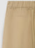 Solid colour cuffed trousers