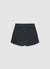 Pinstriped skort with slit