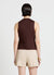 Solid colour wrap skort