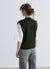 Gilet in maglia con applicazioni strass