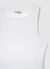 Ribbed crop tank top, rower style