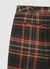 Pantaloni straight a quadri