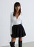 Long-sleeve plain shirt with buttons