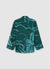 Oversize patterned sangallo shirt