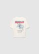 Oversize T-shirt with robot print - 8-9