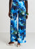 Patterned palazzo trousers