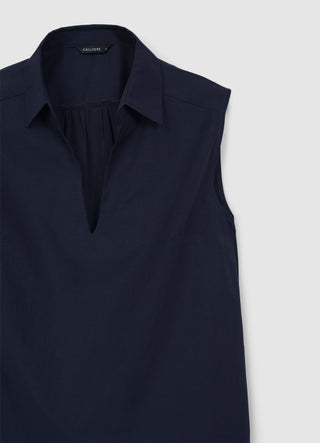 Shirt collar top