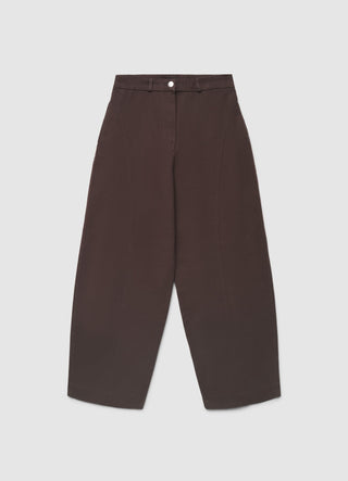Solid colour balloon trousers