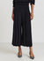 Pleated culotte trousers