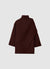 Cappotto con sciarpa integrata