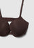 Reggiseno push up imbottito a tinta unita
