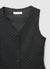Gilet a pois con bottoni
