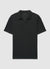 Poloshirt mit Kragen und V-Ausschnitt