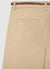 Pantaloni chino con cintura intrecciata