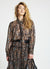 Camicia con fiocco e stampa paisley