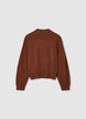 Pullover mit einfarbigem Perkins-Kragen - XS