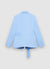 Single-breasted jacket with sash