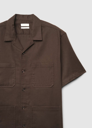 Camicia con tasche applicate