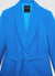 Einreihige Jacke mit Taillengürtel