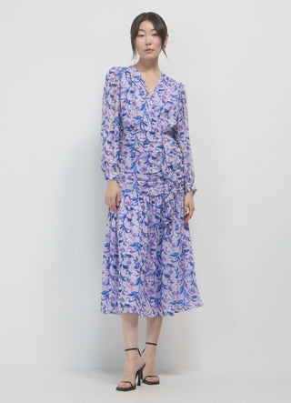 Vestito lungo fiori