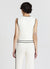 Gilet in maglia profili contrasto
