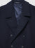 Cappotto doppiopetto tinta unita