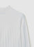 Maglia a coste con collo perkins