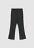 Pantaloni flare a tinta unita