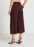 Pantalon palazzo court uni