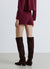 Split-leg trousers skirt