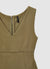 Corsetto in jersey con zip
