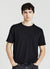 Devoré fabric T-shirt