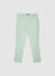 Plain dyed trousers in brushed cotton
