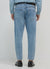 Cropped jeans with rips