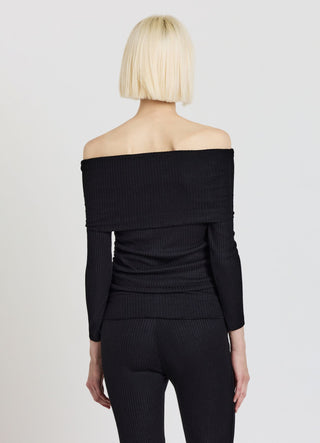 T-shirt a spalle scoperte