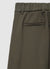 Trousers with an elasticated waist and cuffed hem