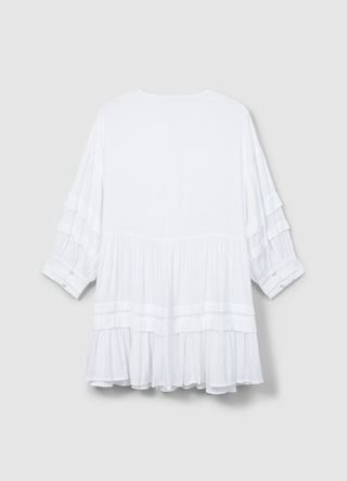Vestito inserti macramè
