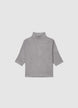 Блуза с яка тип кратер и 3/4 ръкави - XS/S