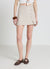 Skort with side buttons