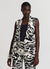 Gilet lungo zebrato