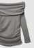 T-shirt a spalle scoperte