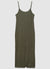 Vestito lungo tubino effetto stropicciato