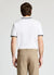 T-shirt polo con profili a righe