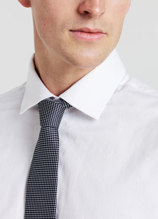 Herringbone cotton shirt
