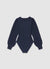 Body in maglia a trecce con maniche lunghe