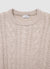 Pullover mit Rundhalsausschnitt und Zopfmuster