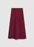 Jupe longue en similic satin uni