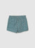 Patterned beach bermuda shorts
