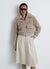 Giubbotto corto teddy con zip